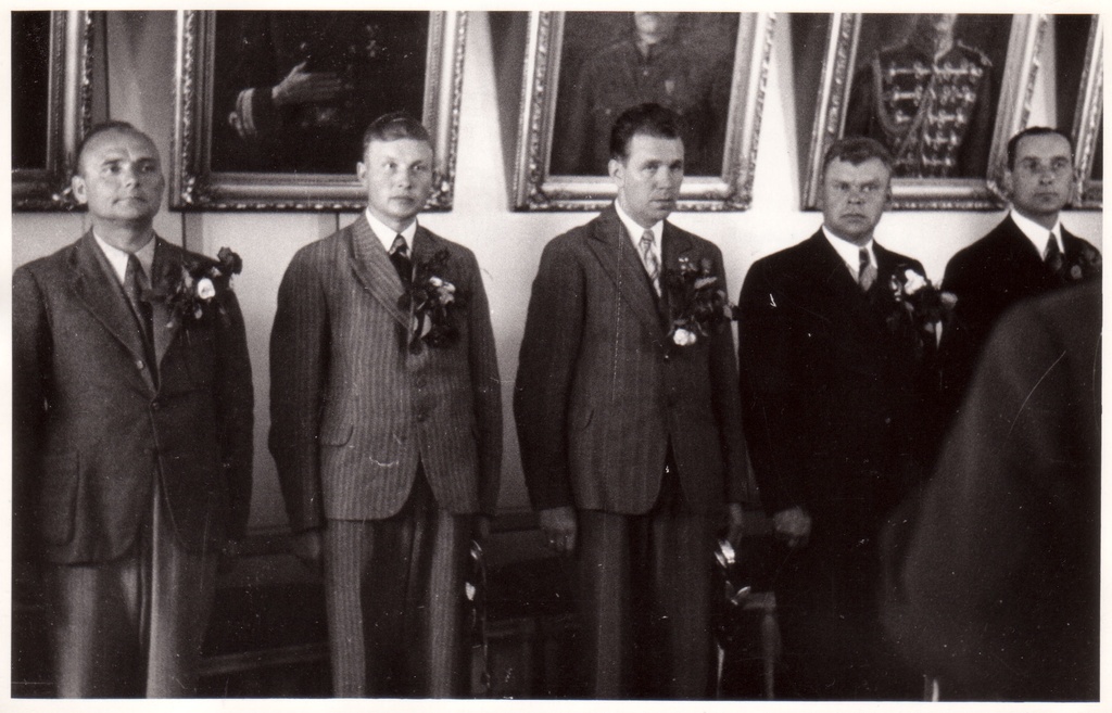 Laskmise 32. MM-st osavõtjate vastuvõtt Tallinnas