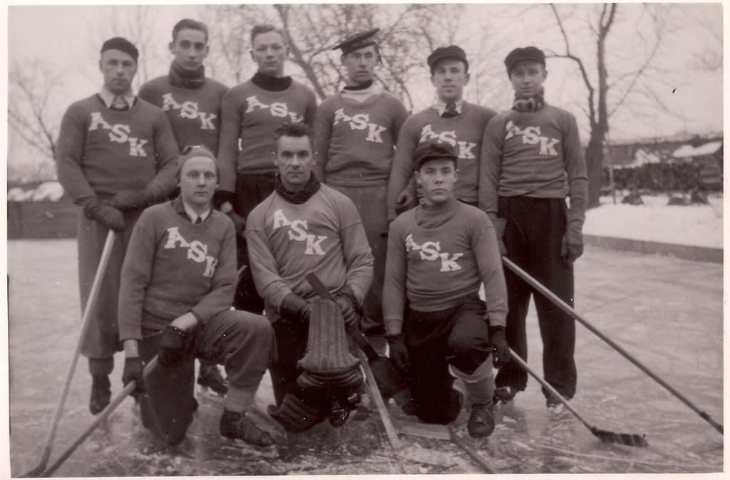 Eesti meister jäähokis 1939 - ASK meeskond
