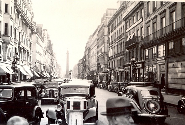 Foto Pariisi tänavaliiklus 27.06.1938