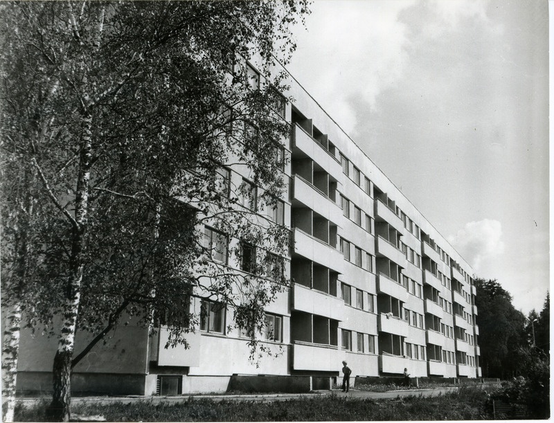 Foto. Järvakandi. Staadioni tänava maja