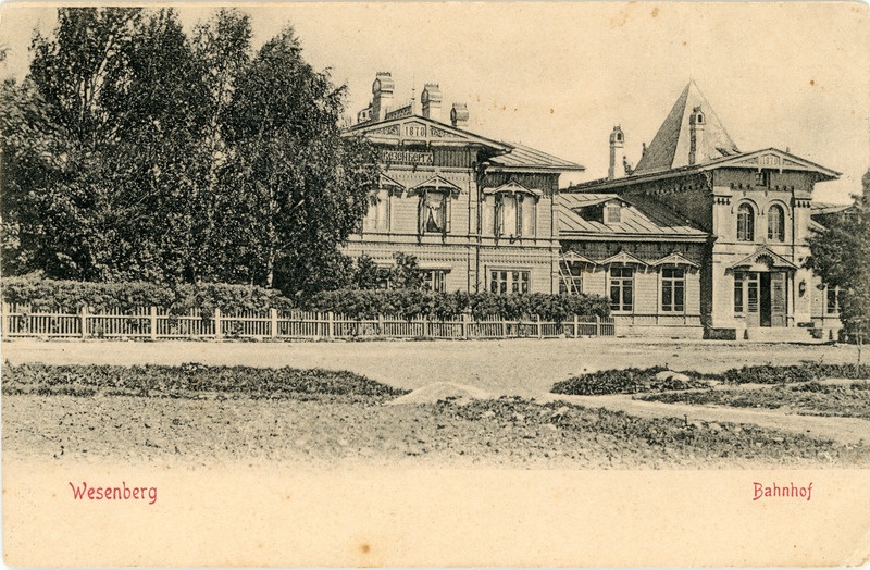 Rakvere jaam, 1920. sajandi algus.