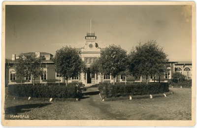 Haapsalu raudteejaam, 1930.a. II pool. Fotograaf Johannes Kalda  duplicate photo