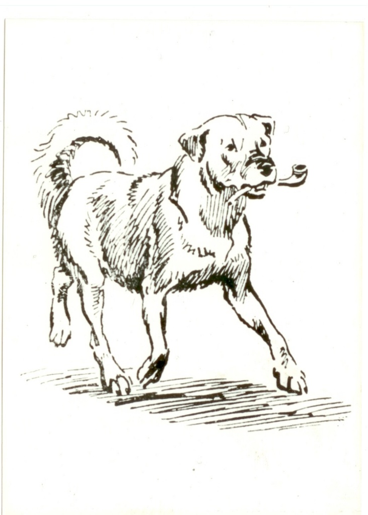 R.Tiituse illustratsioon raamatule "Meremees Murka"Tln.,1958