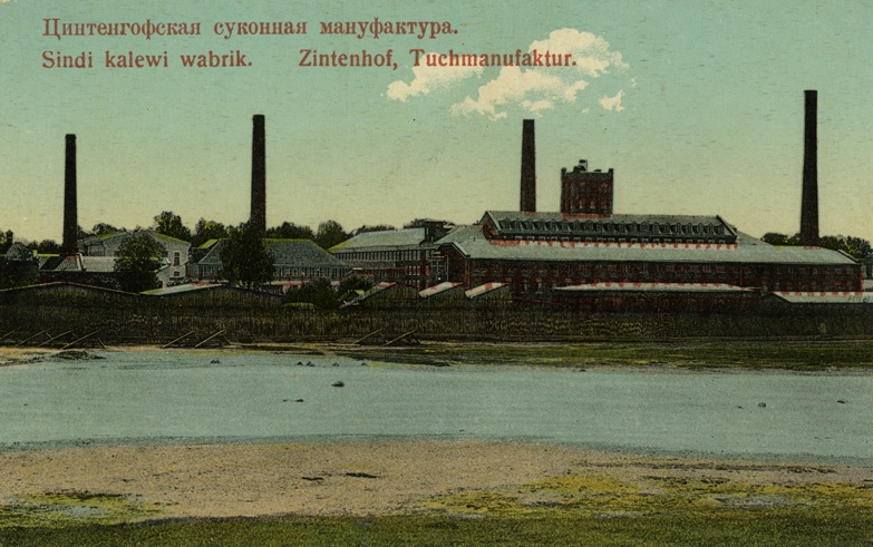 Sindi mining factory, general view. Architect Erlenwein