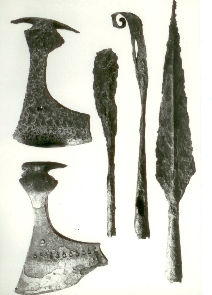 keskmise rauaaja odaotsad ja noorema rauaaja kirved