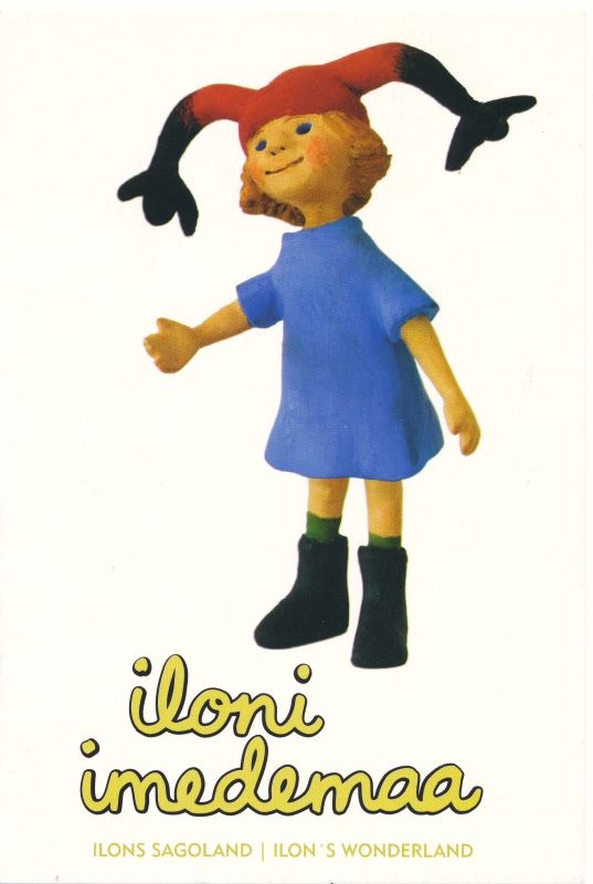 Postkaart. Ilon. Ilon Wiklandi kuju.
