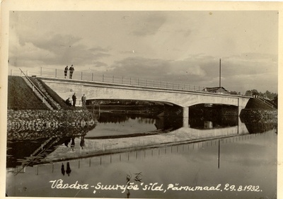 Foto Vändra Suurejõe sild Pärnumaal  duplicate photo