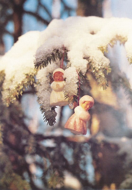 Postkaart. Rakvere muuseumi õnnitluskaart Läänemaa muuseumile jõuludeks ja uueks aastaks 1994/1995.