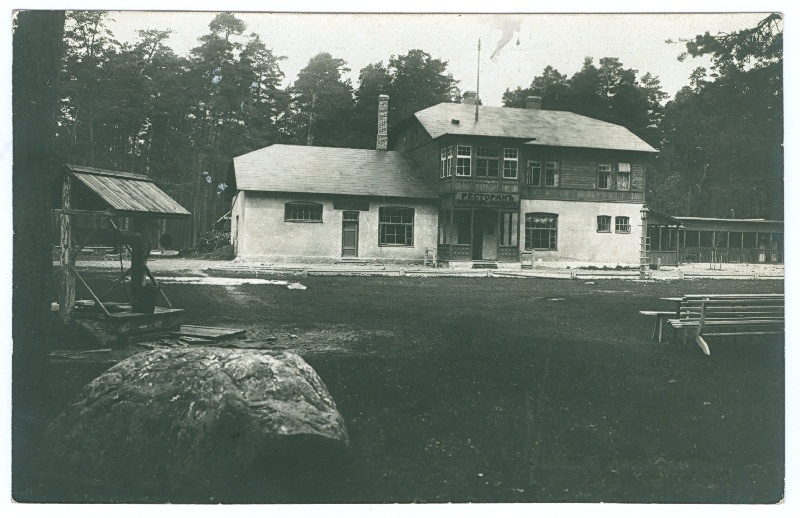 Foto. Läänemaa. Paralepa restoran. u. 1905.