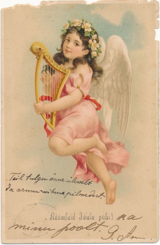 Postkaart Jõulud 1902