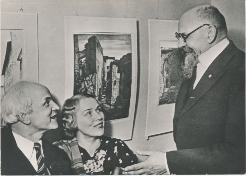 Postkaart. Kunstnikud  Ants Laikmaa (1866-1942) ja Johannes Greenberg (1887-1951)