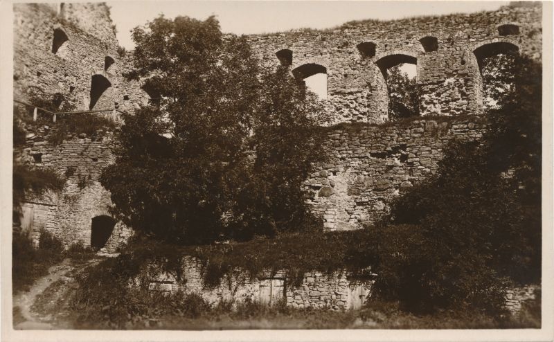 Fotopostkaart Väike linnus, O. Haidaki fototrükk, 1928