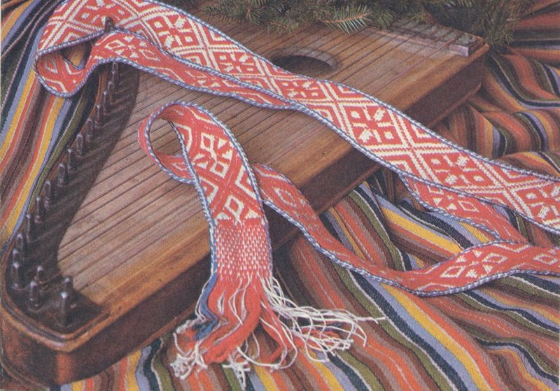 Postkaart. Uusaasta. E. Vilde ja A.H. Tammsaare Memoriaalmuuseum. 1984.