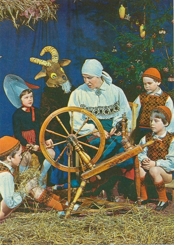 Postkaart. Uusaasta. 1984.