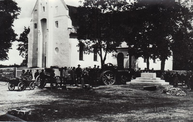 Põlva vabadussamba ehitamine