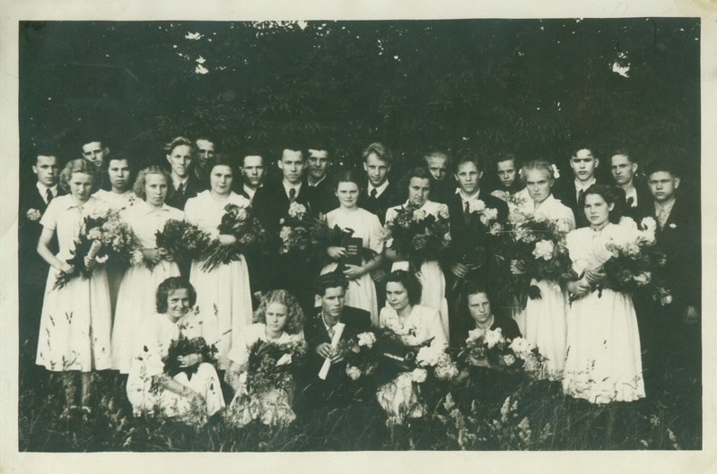 Põlva Keskkooli I lend 1954
