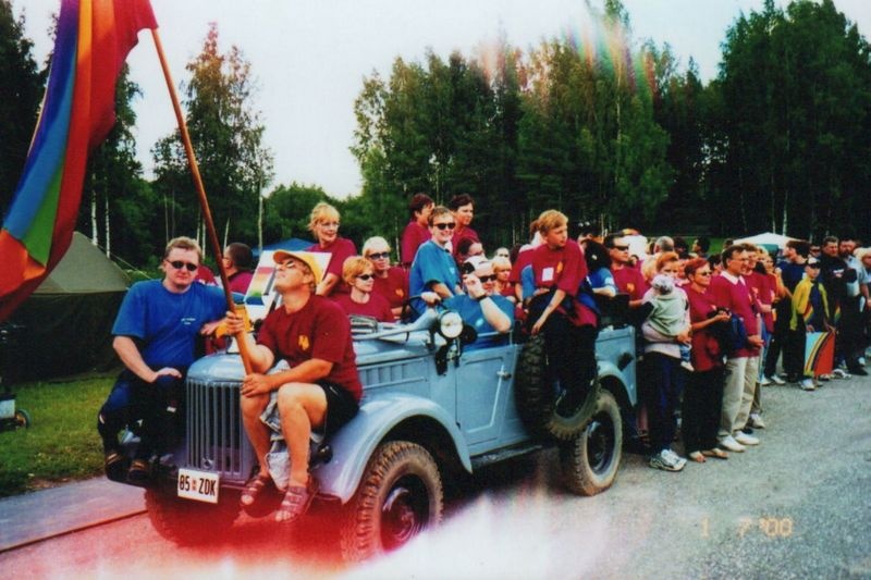 Põlva TÜ ETK suvepäevadel 1.07.2000