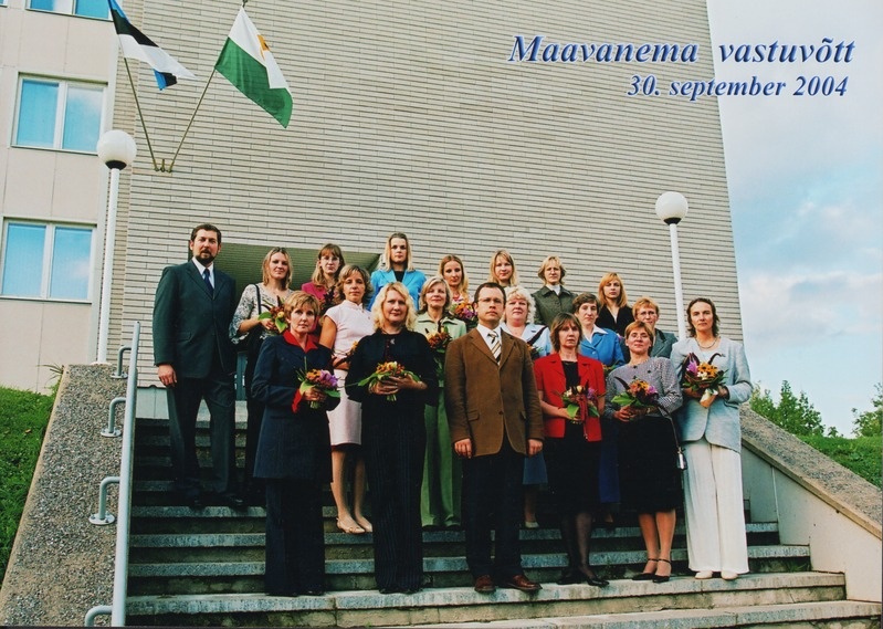 Põlva maavanem Urmas Klaasi vastuvõtt õpetajatele 30.09.2004.