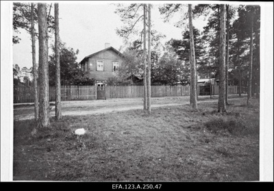 Aleksander Siimi elumaja Tallinnas Nõmmel Mustamäe tänav 39, kus asus kommunistlik salatrükikoda ja konspiratiivkorter.  duplicate photo