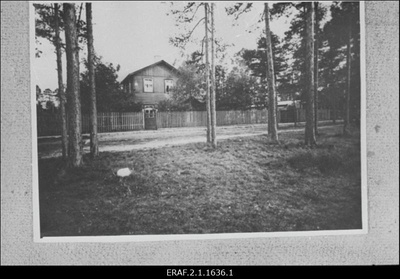 Maja Nõmmel Mustamäe 39, kust leiti 1931.a. juunis EKP illegaalne trükikoda  duplicate photo