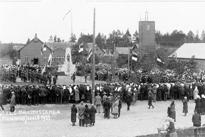 Vabadussõja mälestussamba avamine  similar photo