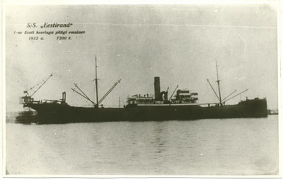S/S "EESTIRAND" heeringapüügi emalaev  duplicate photo