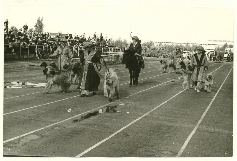 Kirovi NKK staadionil 1.09.1986 Moskva koerteklubi show.