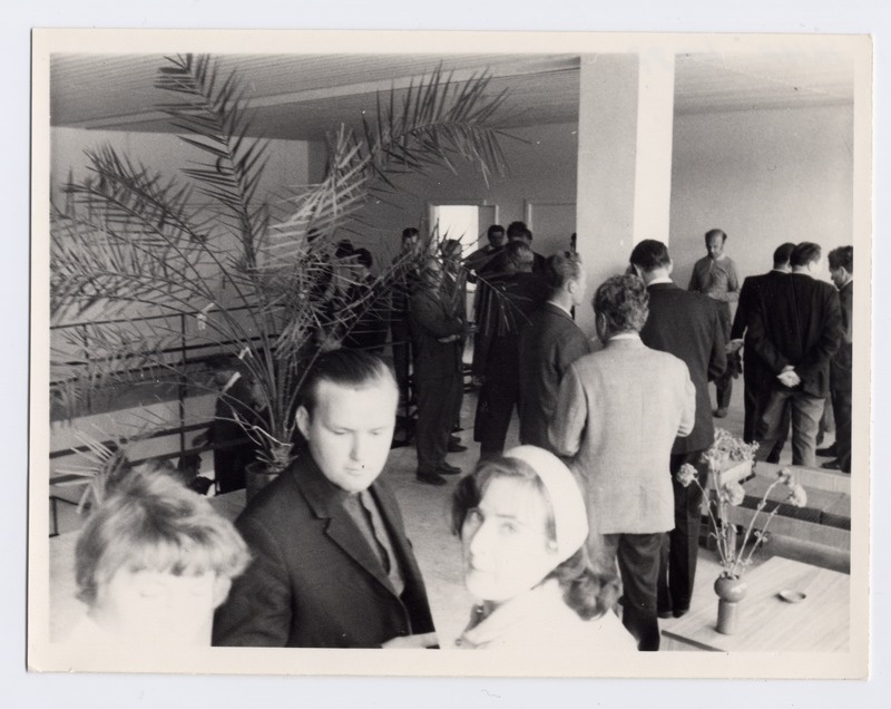 S.M.Kirovi nimelise kalurikolhoosi teenindusmaja.