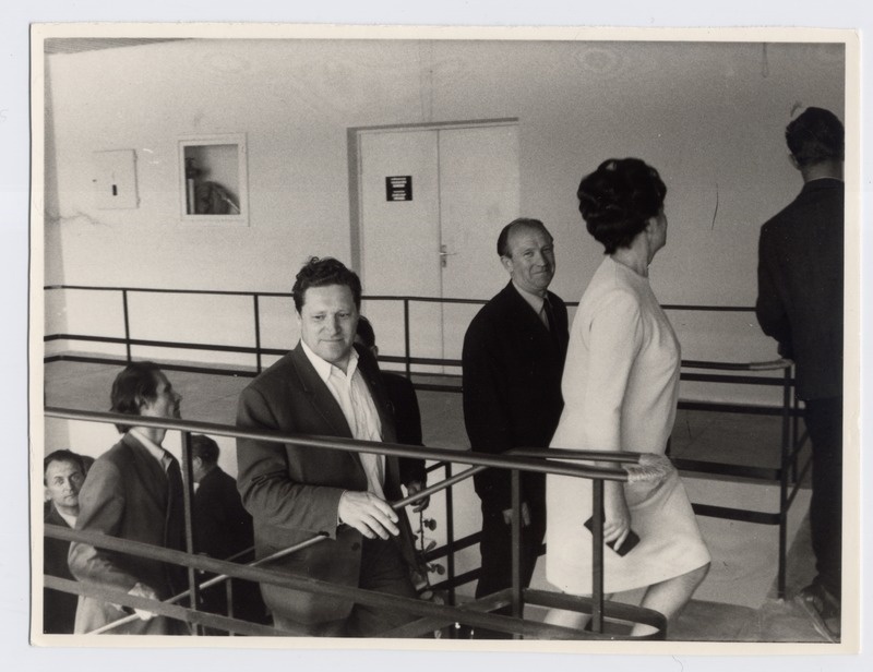 S.M.Kirovi nimelise kalurikolhoosi teenindusmaja avamise päeval 1971.a.
