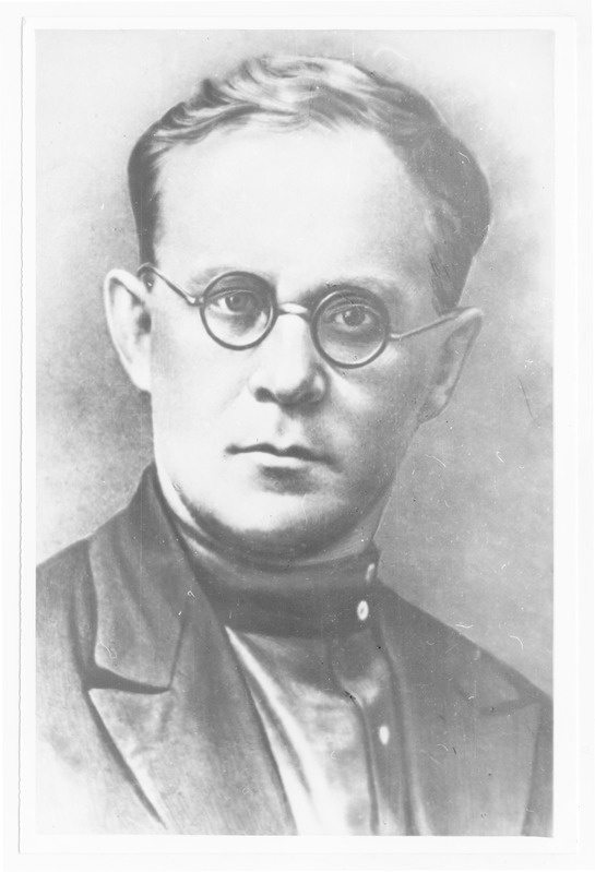 Rudolf Vakmanni portree 5.05.1894-1937. Eesti revolutsioonilise liikumise tegelane