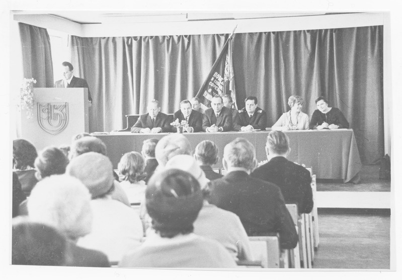 S.M.Kirovi nimelise kalurikolhoosi volinike koosolek 1971.a.