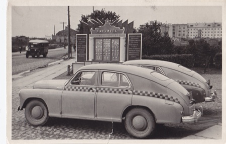 Taksopeatus Peetri platsil. 1950