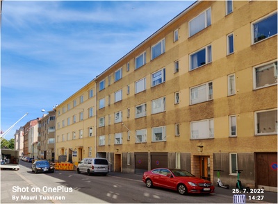 Merimiehenkatu 16, 14, 12, 10, 8. rephoto
