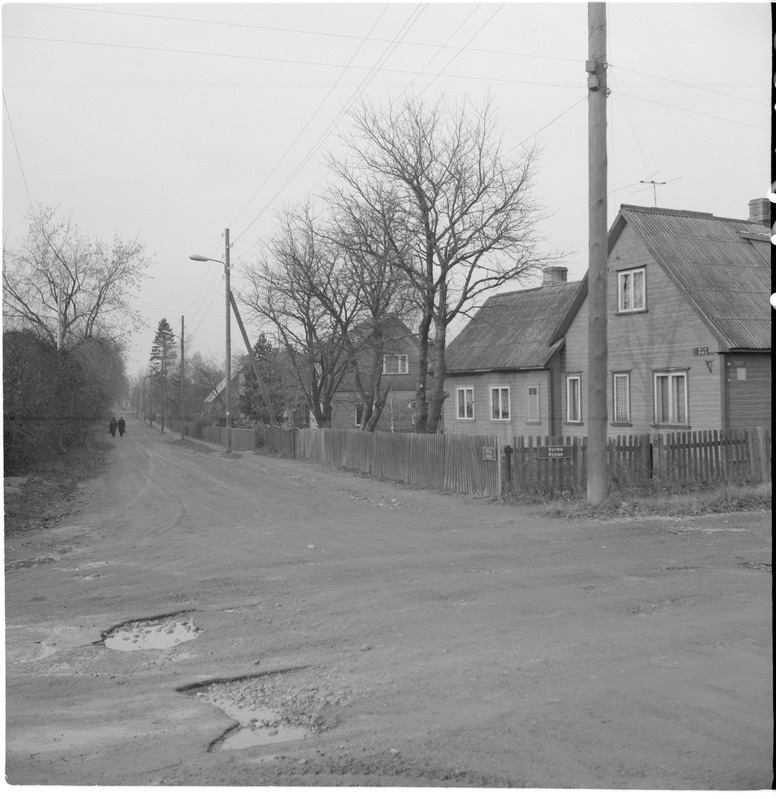 Tartu, Aru tänav. Vaade Nurme tänavalt äärelinna poole.