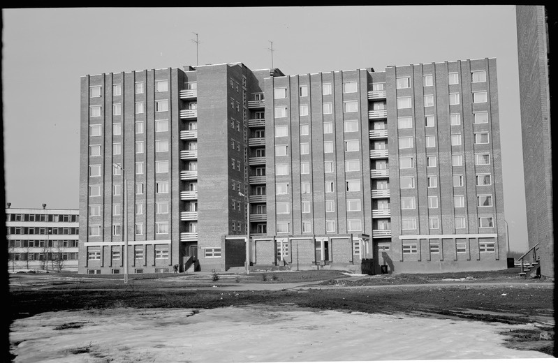 Nooruse 7, Tartu. Ehitatud umbes 1985