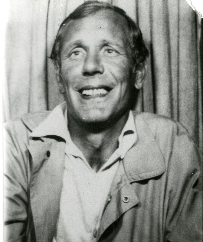 Evald Aavik mängufilmi proovivõtetel