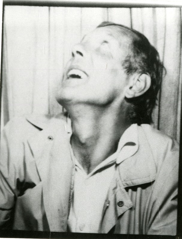 Evald Aavik mängufilmi proovivõtetel