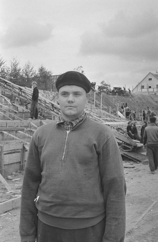 Tartu ülikooli staadioni ehitus 1954.-1958. a.