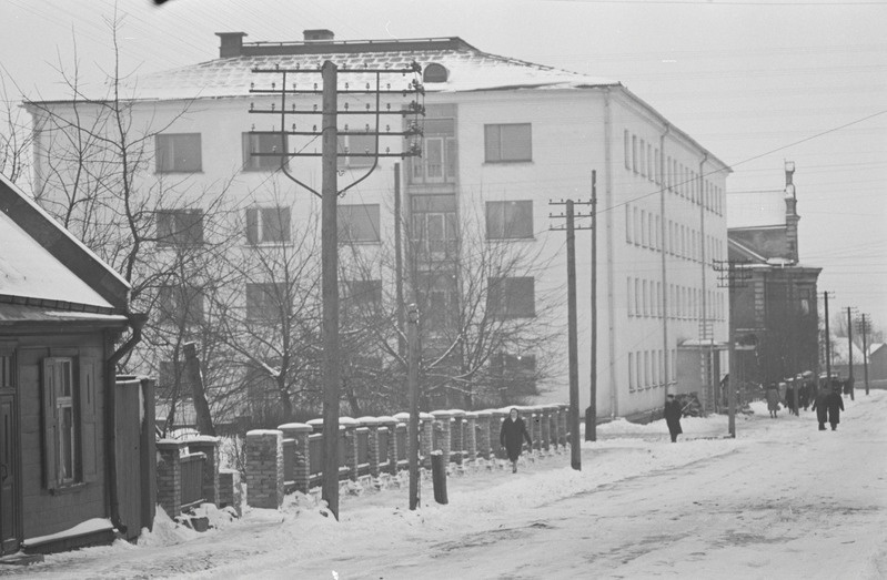 Tartu ülikooli Pälsoni (Pepleri) t. 14 ühiselamu. Eesti Põllumajanduse Akadeemia võimla. 1959. a.