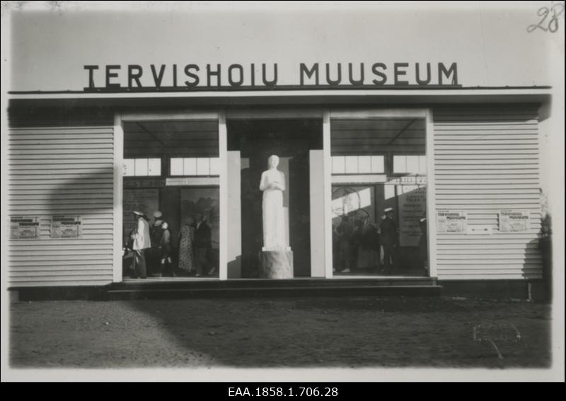 Tervishoiu muuseumi väljapanek Tartu Eesti Põllumeeste Seltsi 50.aasta juubelinäitusel