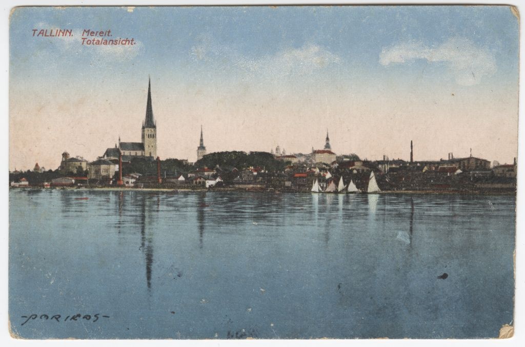 Vaade Tallinnale merelt