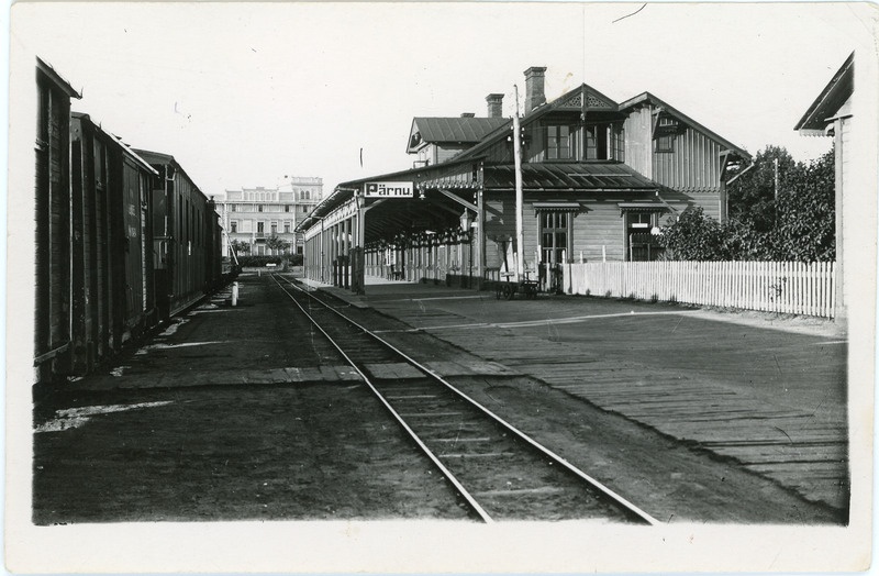 Segarong Pärnu jaamas, 1920.-1930. aastad.