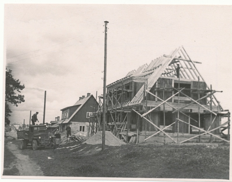 Raudteelaste elamud Pärnu tänaval