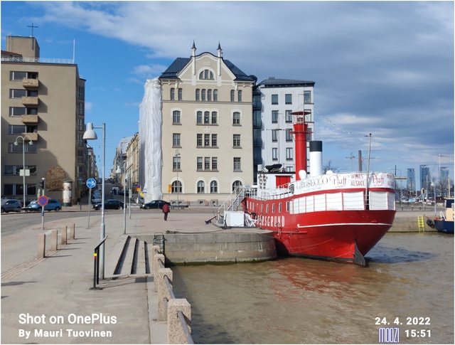 Pohjoissatama, Meritullintori ja s/s Alice rephoto