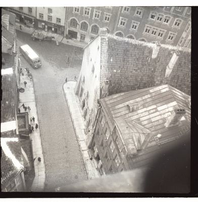 Tallinn, Pakkhoone Vanaturu kaelas, välisvaade.  similar photo