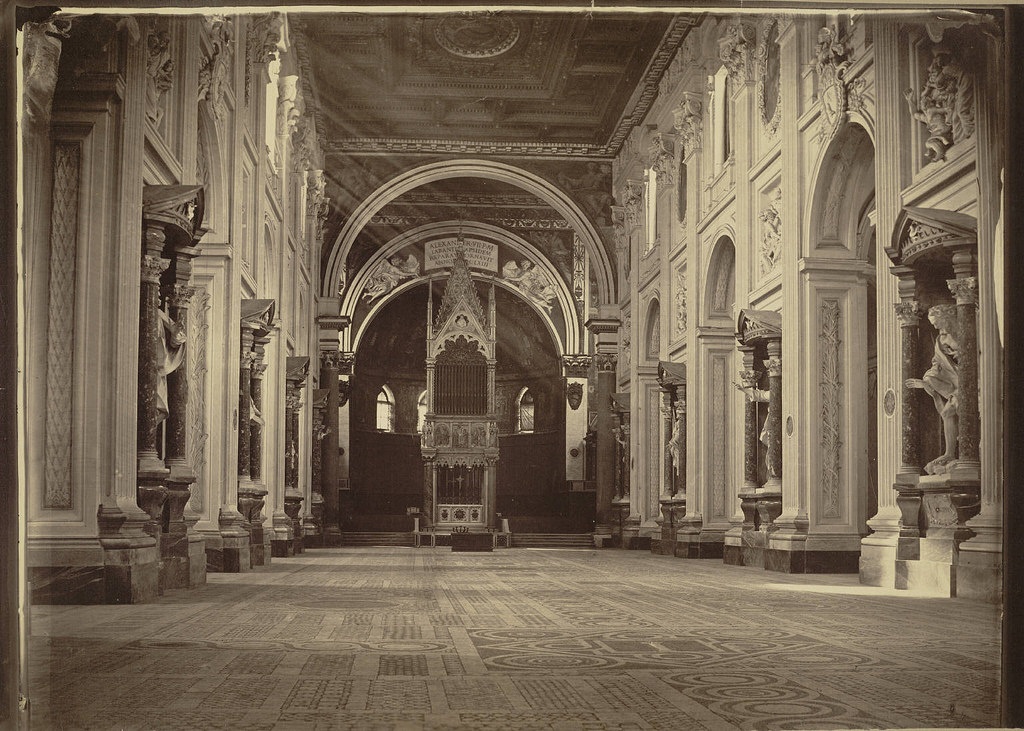 Rome. Basilica of Saint John Lateran (Interior)