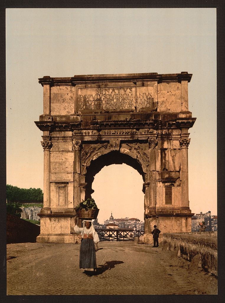 [triumphal Arch of Titus, Rome, Italy] (Loc)