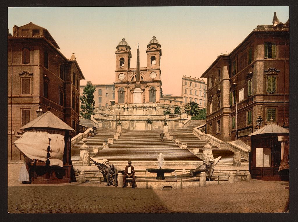 [st. Trinita dei Monti, Rome, Italy] (Loc)