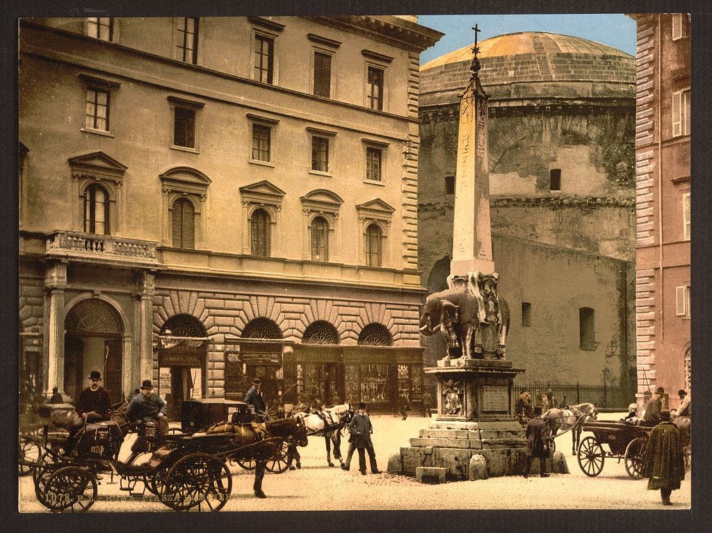 [piazza di Minerva, Rome, Italy] (Loc)