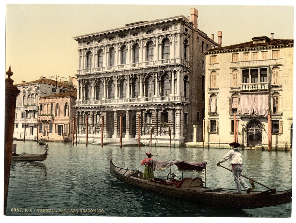 [rezzonico Palace, Venice, Italy] (Loc)
